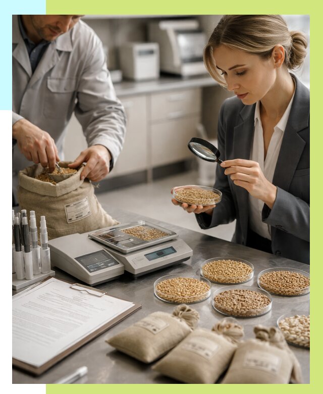 Сертификация зерна в Североморске по цене от 16046 р. | Алешин-Свм
