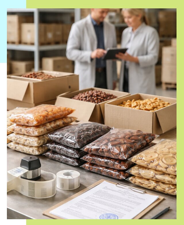 Сертификация сухофруктов в Североморске от 12836 р. | Алешин-Свм под ключ