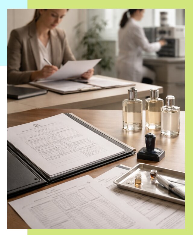 Сертификация парфюмерии в Североморске от 16046 р. | Алешин-Свм