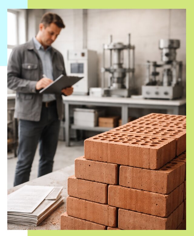 Сертификация кирпича в Североморске от 16046 р. | Алешин-Свм под ключ