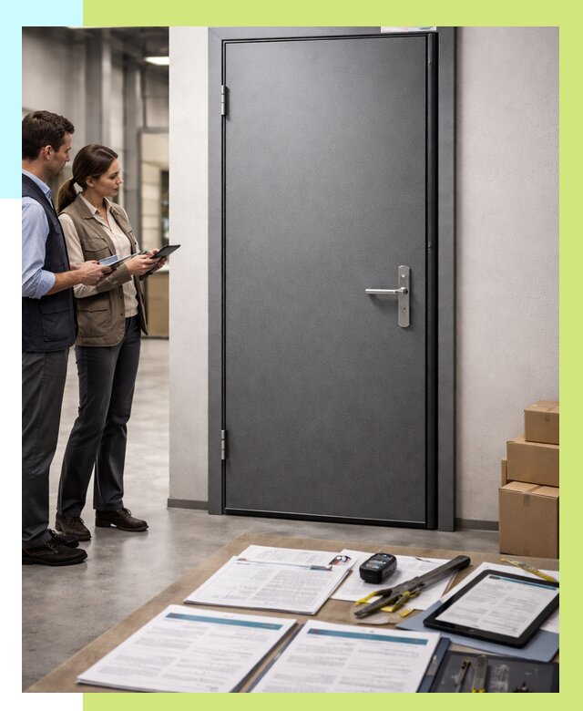 Сертификация противопожарных дверей в Североморске от 9627 р. | Алешин-Свм