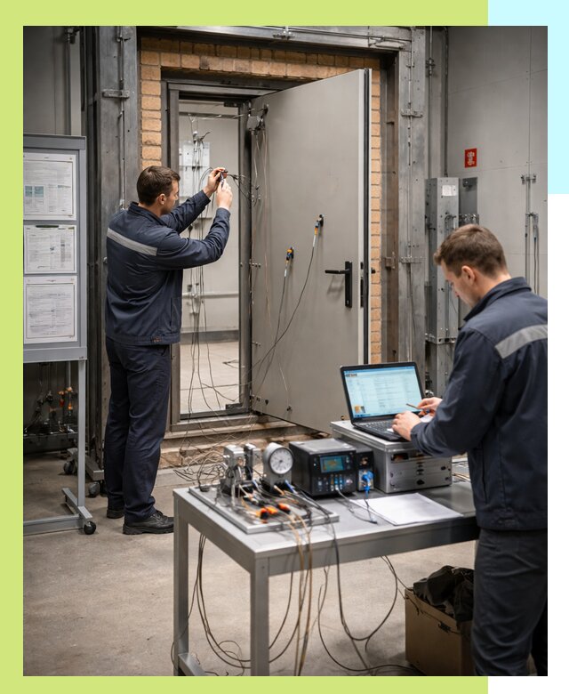 Сертификация противопожарных дверей в Североморске по ГОСТ и ТР