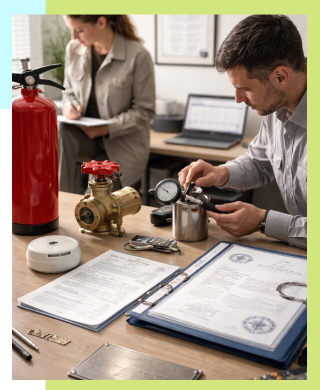 Сертификация пожарного оборудования в Североморске от 16046 р.|Алешин-Свм