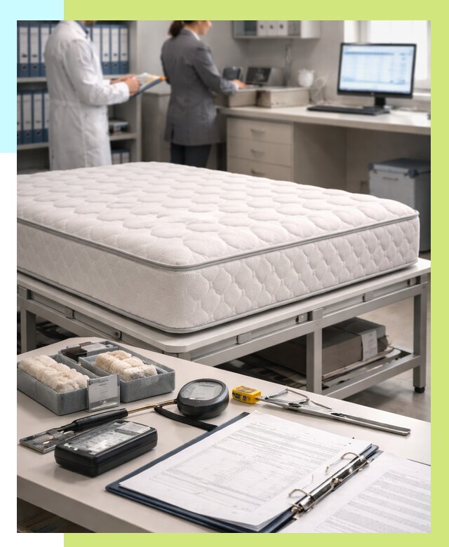 Сертификация матрасов в Североморске от 9092 р. | Алешин-Свм