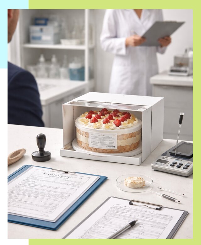 Сертификация тортов в Североморске от 9627 р. заказать | Алешин-Свм