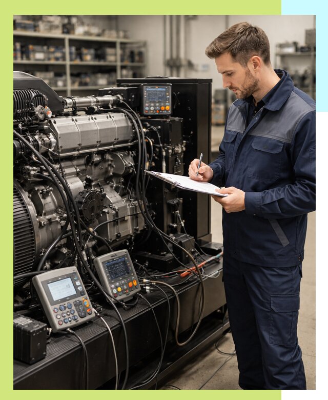 Сертификация дизельных генераторов и их оборудования в Североморске