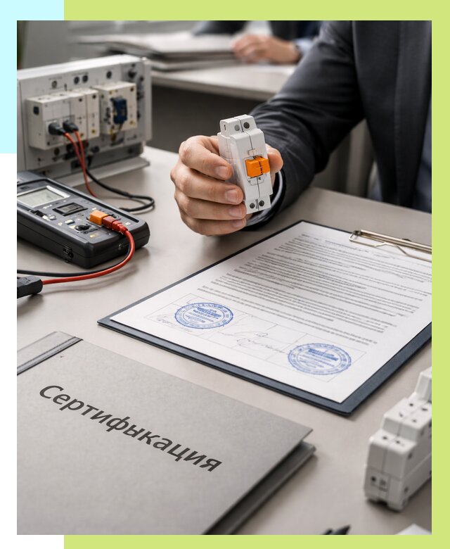 Сертификация выключателей под ключ в Североморске от 16046 р. | Алешин-Свм