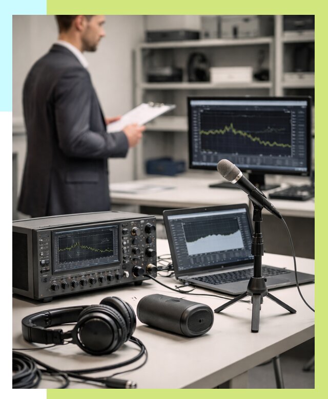 Сертификация аудиотехники в Североморске от 16046 р., Алешин-Свм