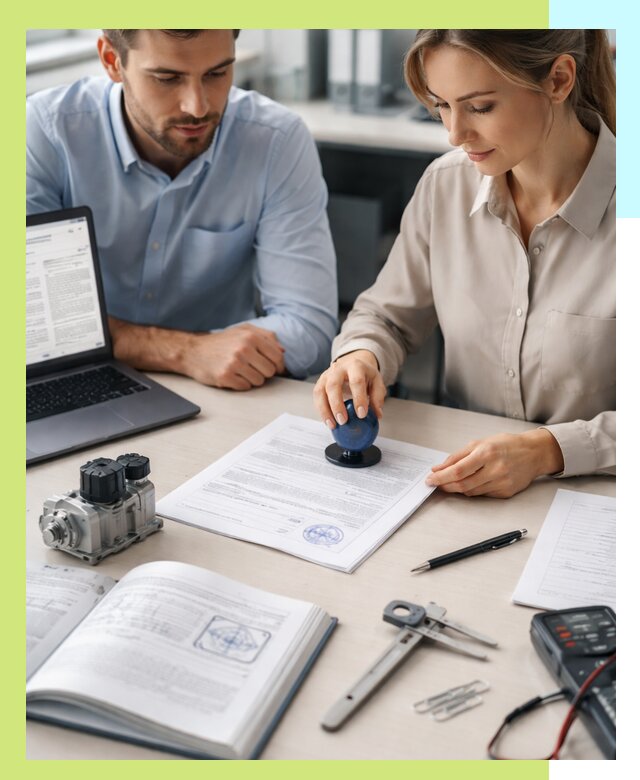 Выдача паспорта изделия и техническая экспертиза продукции в Североморске