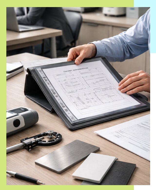 Оформление паспорта материала для продукции в Североморске