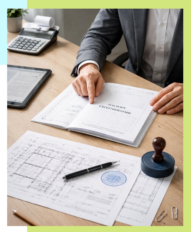 Паспорт эксплуатации в Североморске под ключ от 4814 р. Алешин-Свм