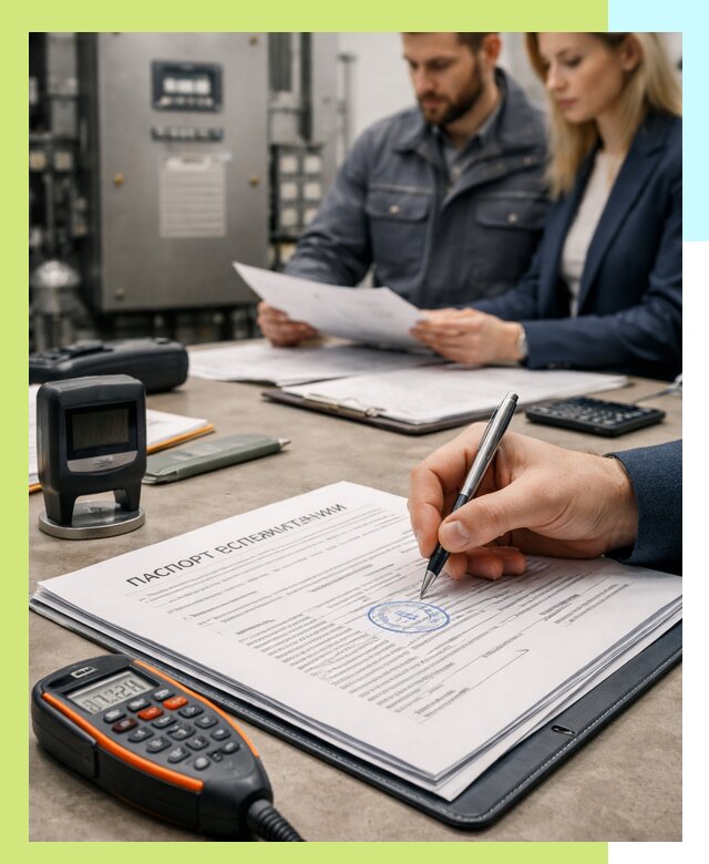 Оформление паспорта эксплуатации оборудования в Североморске