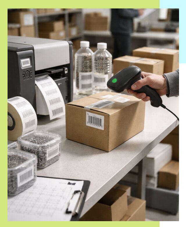 Штрихкодирование продукции и маркировка для продажи в Североморске