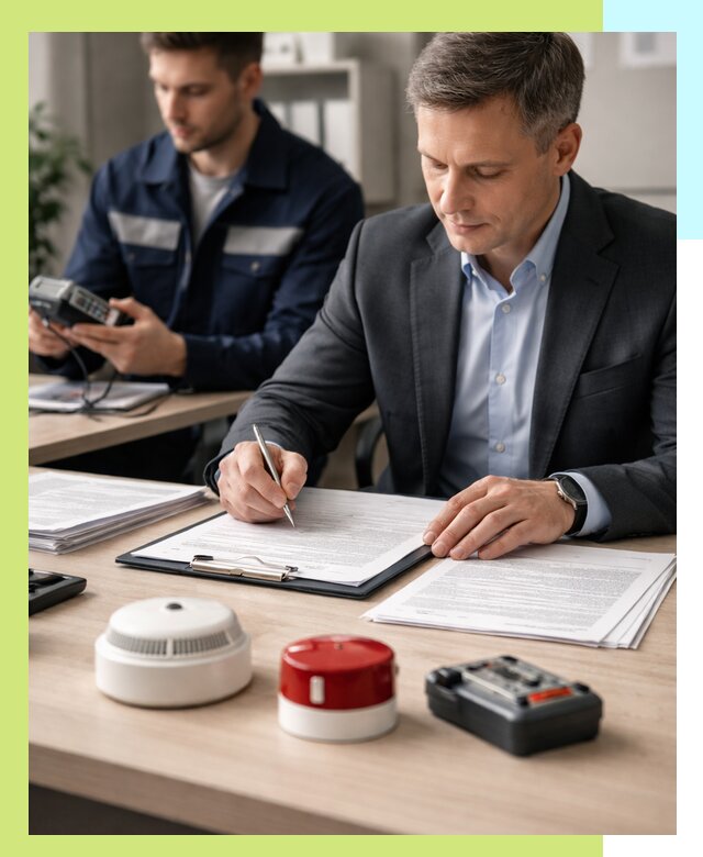 Получение добровольного пожарного сертификата в Североморске