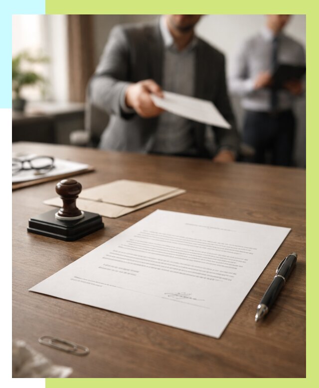 Отказное письмо по сертификации в Североморске от 3744 р. | Алешин-Свм