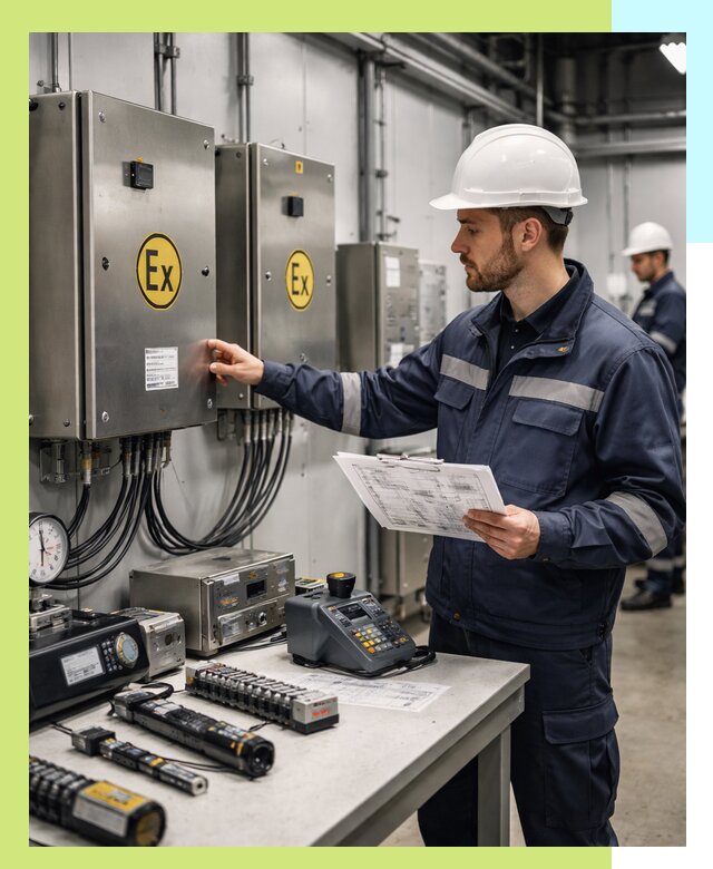 Сертификат взрывозащиты промышленного оборудования в Североморске