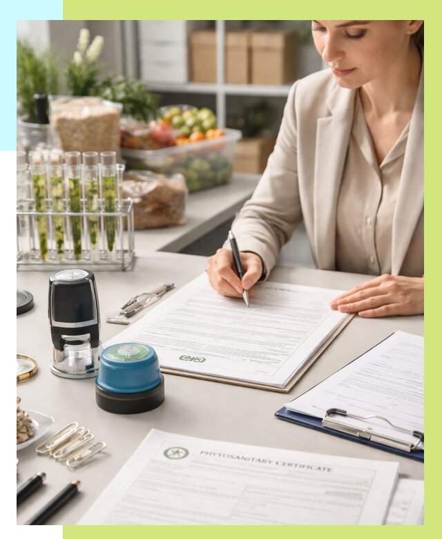 Фитосанитарный сертификат оформить в Североморске от 4814 р. | Алешин-Свм