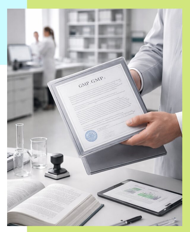 Сертификат GMP в Североморске под ключ от 90925 р. | Алешин-Свм