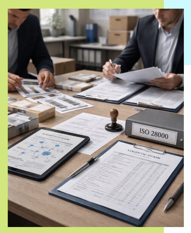 Получение сертификата ISO 28000 по безопасности цепи поставок в Североморске