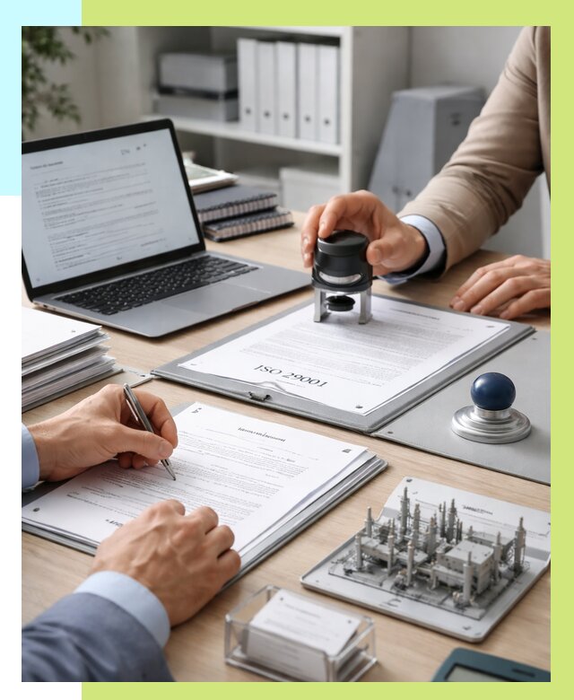 Сертификат ISO 29001 в Североморске под ключ от 80228 р. | Алешин-Свм