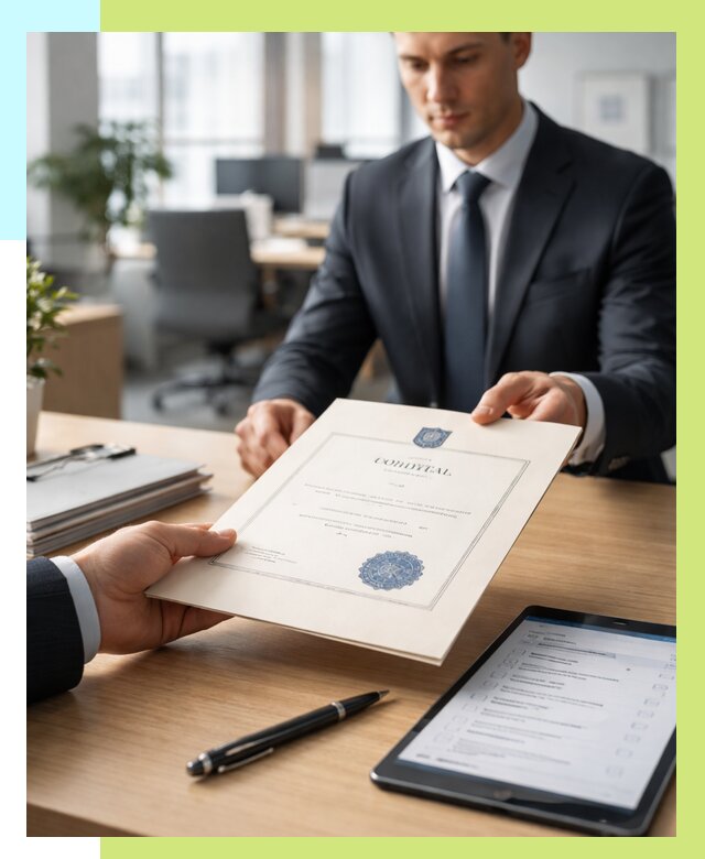 Сертификат ISO 30301 в Североморске от 37440 р. | Алешин-Свм - под ключ