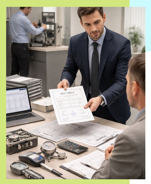 Выдача сертификата ISO 10012 по требованиям метрологии в Североморске