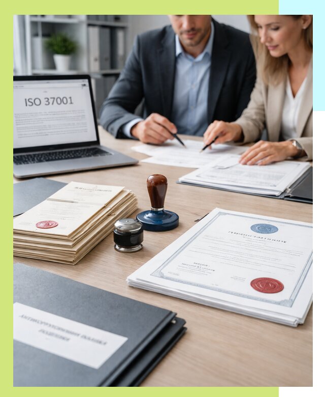 Получение сертификата ISO 37001 по системе борьбы с коррупцией в Североморске